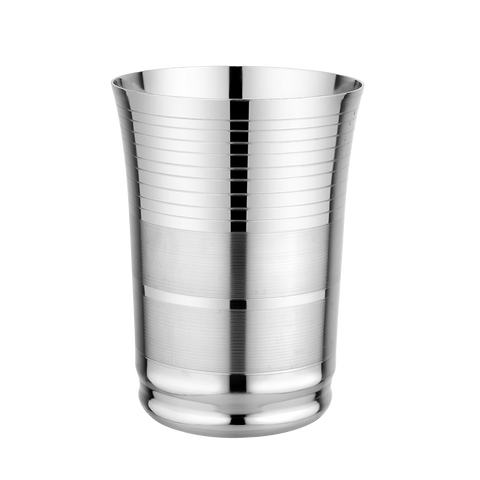 Riar Stainless Stee Pari Deeplinel Glass Set - 6 Pieces, 8 cm x 11.5 cm
