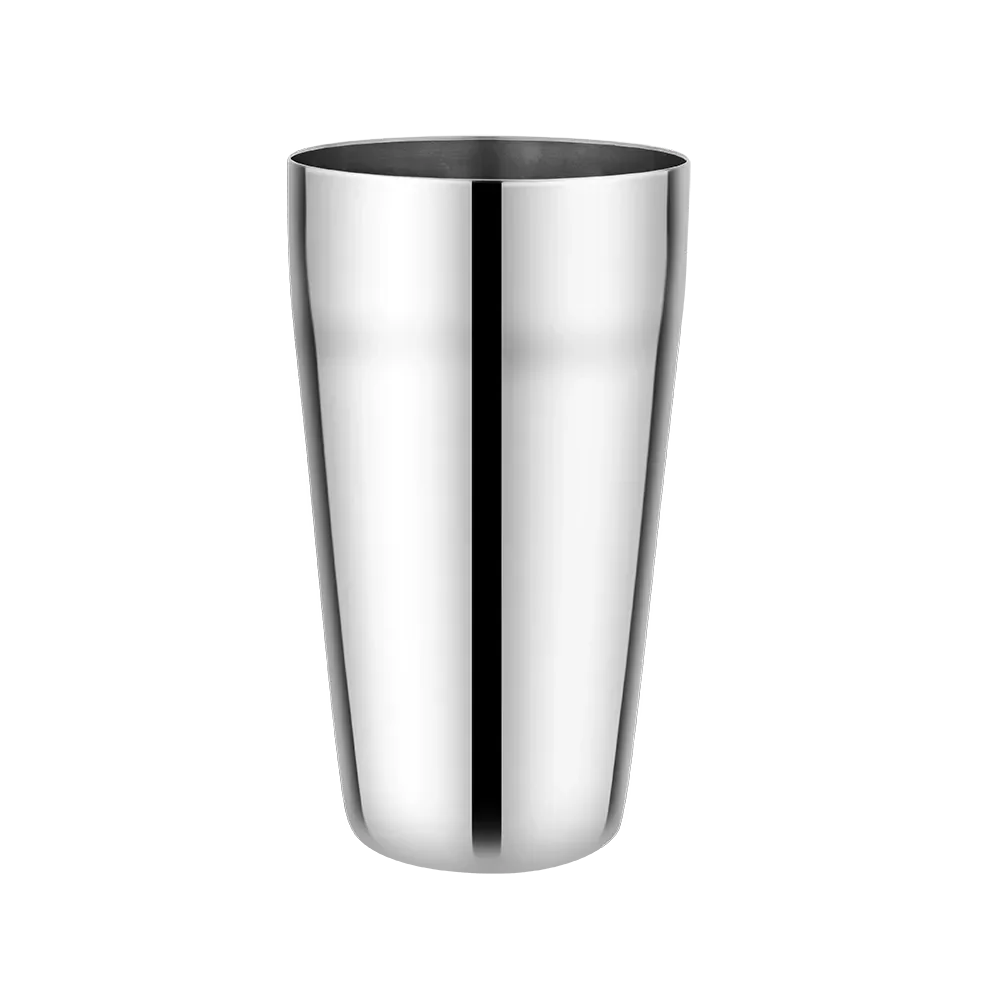 Riar Stainless Steel Lassi, ThumsUp Plain Glass Set - 6 Pieces, 9 cm x 15.5 cm