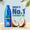 Parachute 100 % Pure Coconut Oil, 550 ml (Bottle)
