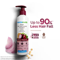 Mamaearth Onion Shampoo 250ml | Hair Fall Control Shampoo with Onion Oil & Plant Keratin for Strong, Thick & Healthy Hair