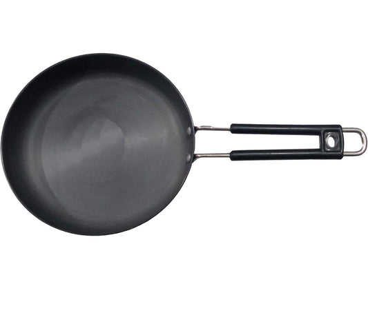 India Gold Aluminium Saucepan - Hard Anodised, Induction Base, Black, - Tea Pan/Saucepan, 18.5 cm
