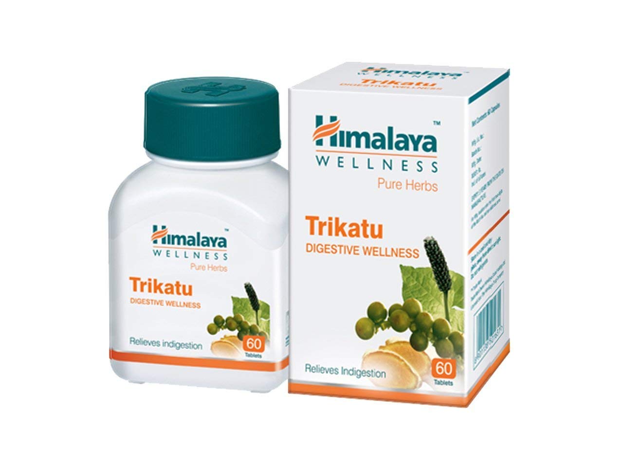 Himalaya Trikatu Tablets for Digestive Wellness, used for metabolism, appetite support