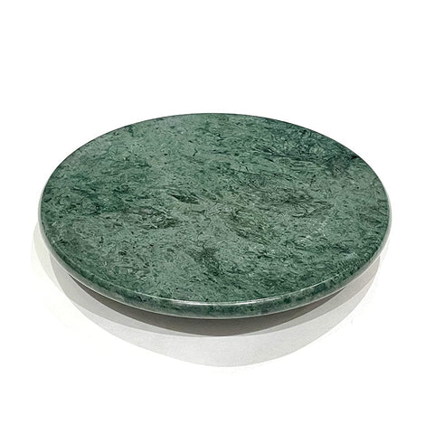 Riar Marble Chakla Heavy – Modern Style, White/Green Marble, 10-Inch