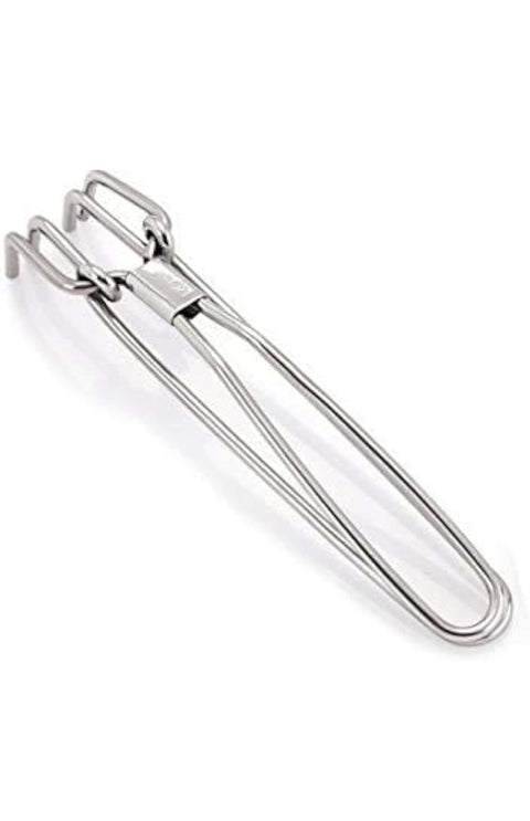 Riar Stainless Steel Wire Tong/Chimta/Doctor pakad/pakad/sansi, 23 CM