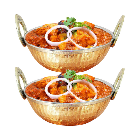 Riar Serving Kadhai Copper Steel – Elegant & Durable
