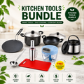 Kitchen Tools Bundle - Essential Cooking & Food Preparation Set