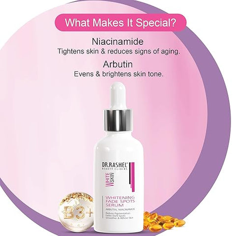 Dr. Rashel Whitening Fade Spot Serum – Niacinamide & Licorice Extract