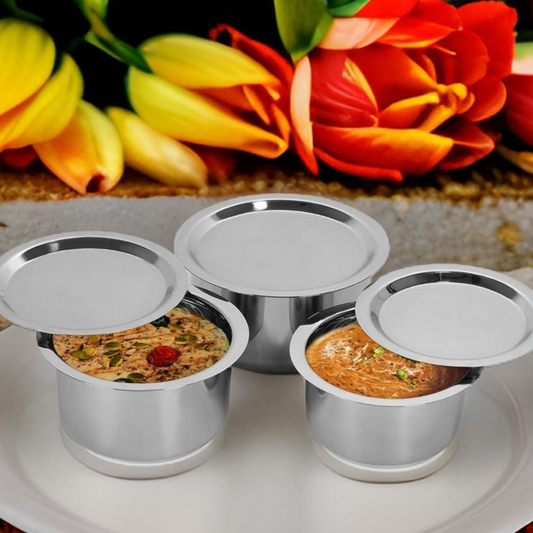 Riar Stainless Steel Patila/Tope - No.10, 1L