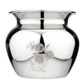 Riar Stainless Steel Lota, Silver Touch - Medium
