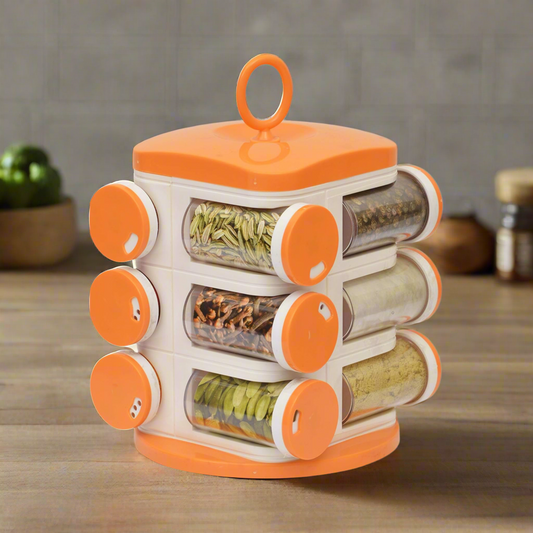 Uniq Plastic Masala Box Spice Sprinkle - 12 in 1