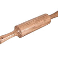 Riar Wooden Belan with Wood Polish and Revolving Base - Modern Style, 14-Inch