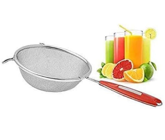 Elephant Stainless Steel Classic Round Modern Silver Juice & Soup Strainer – 14 cm