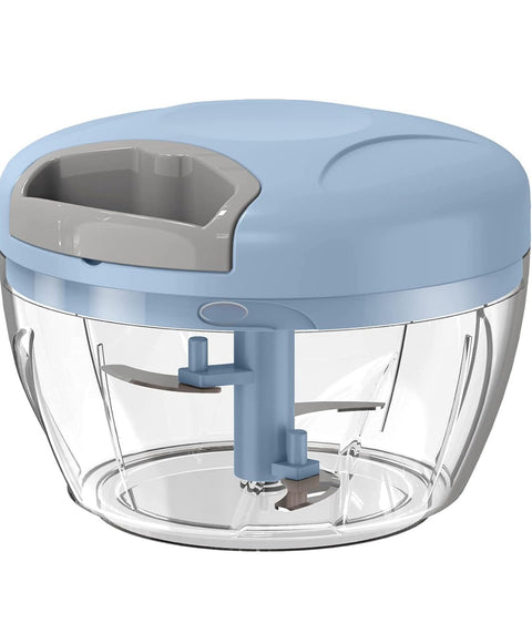 Riar Turbo Plastic Chopper with 4-Blade System - Modern Design (600 ml)