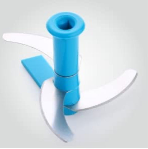 Riar Turbo Plastic Chopper with 4-Blade System - Modern Design (600 ml)