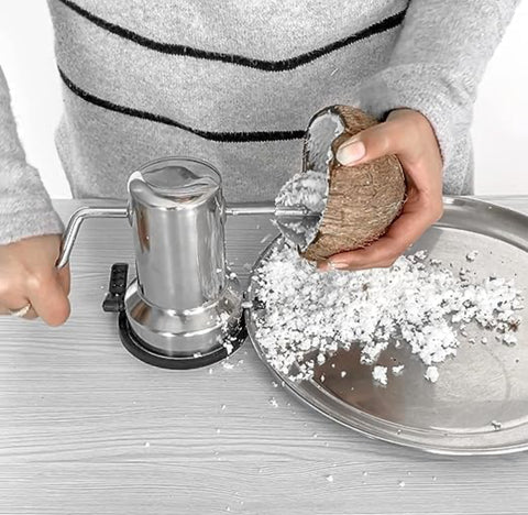 Action Stainless Steel Coconut Scraper – Modern Kitchen Utensil