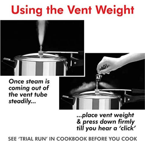 Hawkins Stainless Steel Vent Weight – Reliable Pressure Control