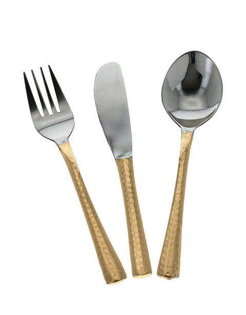 Stainless Steel Dessert Fork – Copper Steel,Modern Design 12 pic set