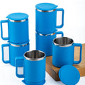 Uniq Steel Plastic Cup Mood Up 6 pic set