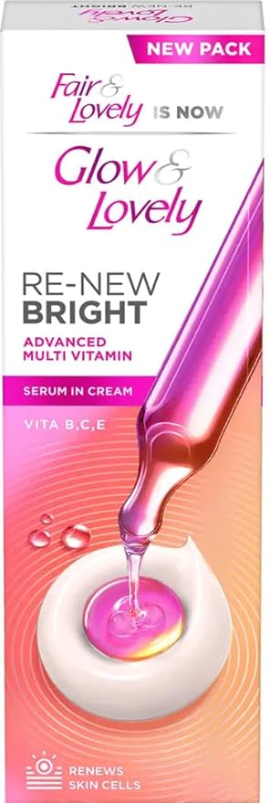 Glow & Lovely Re-New Bright Advanced Multi Vitamin Face Cream 50g 80g