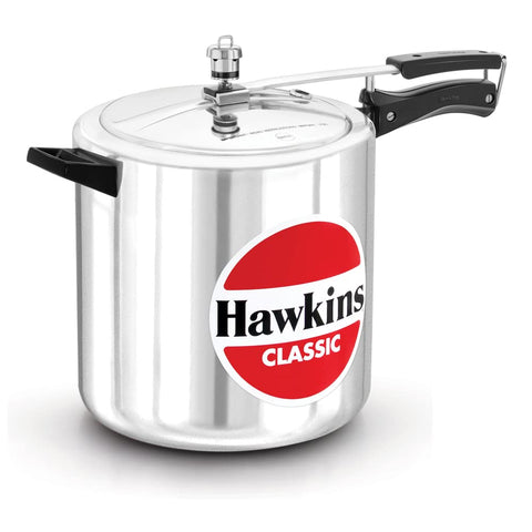 Hawkins Aluminium Classic Pressure Cooker, Inner Lid Cooker, 12 Litre