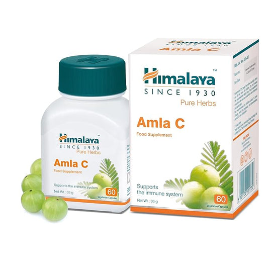 Himalaya Amla Tablets for Daily Wellness, used for immunity, digestion support