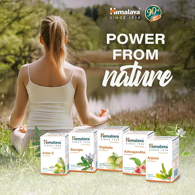 Himalaya Amla Tablets for Daily Wellness, used for immunity, digestion support