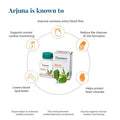 Himalaya Arjuna Tablets for Heart Health, used for cardiac support, circulation