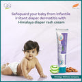 Himalaya Diaper Rash Cream for Babies, used for rash relief, soothing protection
