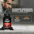 Himalaya Shilajit Capsules for Energy and Stamina, used for strength, vitality