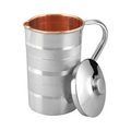 Riar Copper Jug Steel Platinum - 1.5 LTR