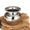 RIAR Stainless Steel Lota, Plain - Medium