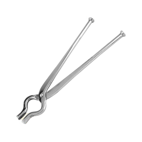 Riar Stainless Steel Tong/Chimta/Doctor pakad/pakad/sansi, 23 CM