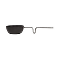 Tadka Pan Hard Anodised - Black, Modern Round Design, 9.5 cm