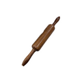 Riar Wooden Belan with Revolving Base – 18", Wood Finish, Modern Design