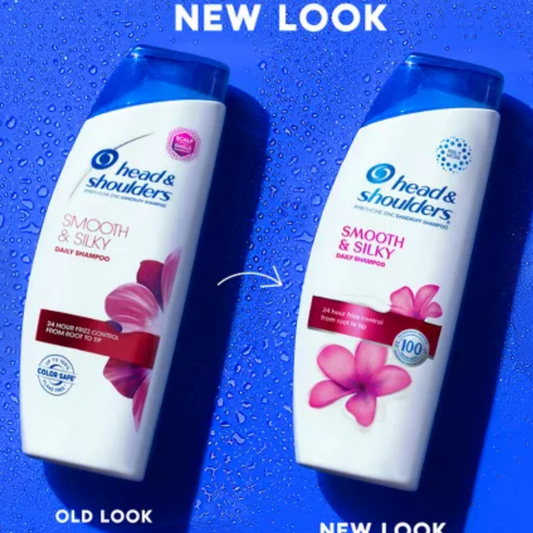 Head & Shoulders Smooth & Silky Anti Dandruff Shampoo - 340 ml