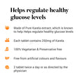 Himalaya Karela Tablets for Metabolic Health, used for glucose control, digestion