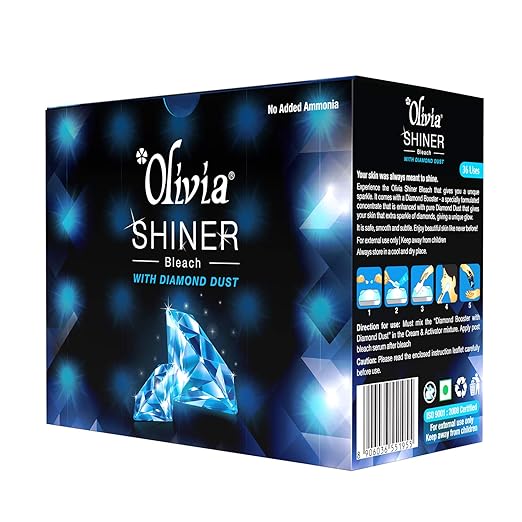 Olivia Diamond Shiner Bleach – Skin Brightening & Lightening Formula 9g