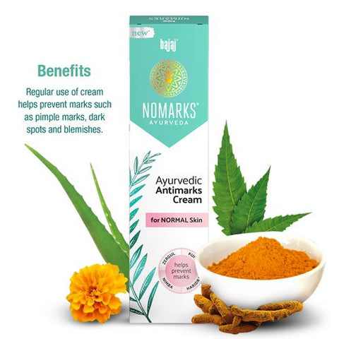 Bajaj Nomarks Ayurvedic Antimarks Cream for Normal Skin