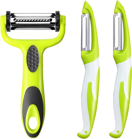 Riar Stainless Steel Vegetable Peeler with Plastic Handle