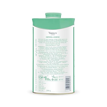 Yardley London Imperial Jasmine Perfumed Talc 250g