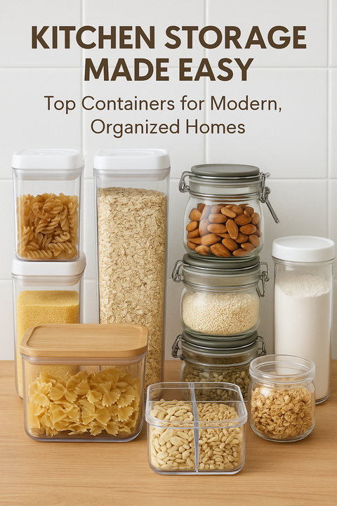 Kitchen Storage Made Easy: Top Containers for Modern, Organized Homes