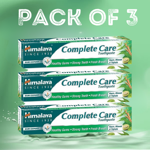 Himalaya Complete Care Toothpaste (pack of 3)
