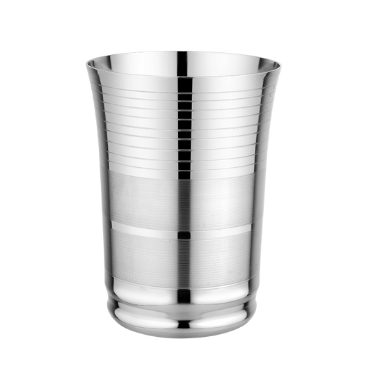 Riar Stainless Stee Pari Deeplinel Glass Set - 6 Pieces, 8 cm x 11.5 cm