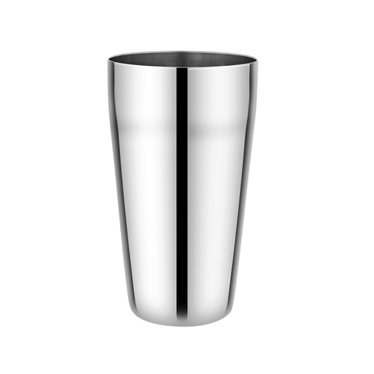 Riar  Stainless Steel Lassi, ThumsUp Plain Glass Set - 6 Pieces, 9 cm x 15.5 cm