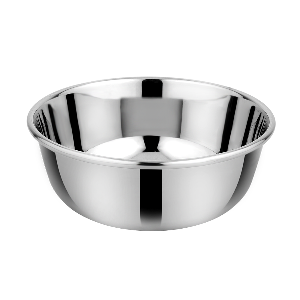Riar Vinod Stainless Steel Plain Bowl (Katori) - 4 Inches, Plain Silver Finish