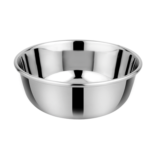 Riar Vinod Stainless Steel Plain Bowl (Katori) - 4 Inches, Plain Silver Finish