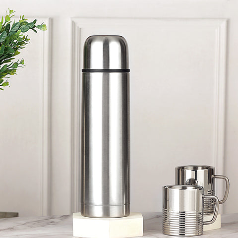 Monet Stainless Steel Thermosteel Bullet Flask – 1000 ml, Durable & Insulated