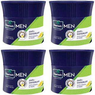 Parachute Advansed Men Aftershower Hair Cream Anti-Dandruff with Lemon & Neem (100gm Each) Pack of 2