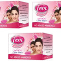 Fem Fairness Natural Saffron Crème Bleach – Skin Brightening with Saffron, Pack of 3