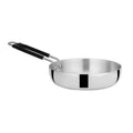 Riar Aluminium Frypan with Steel Polish - Modern Round Design, 16.5 cm